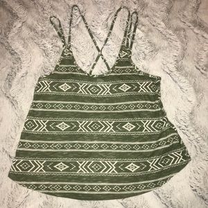 Tribal print tank top